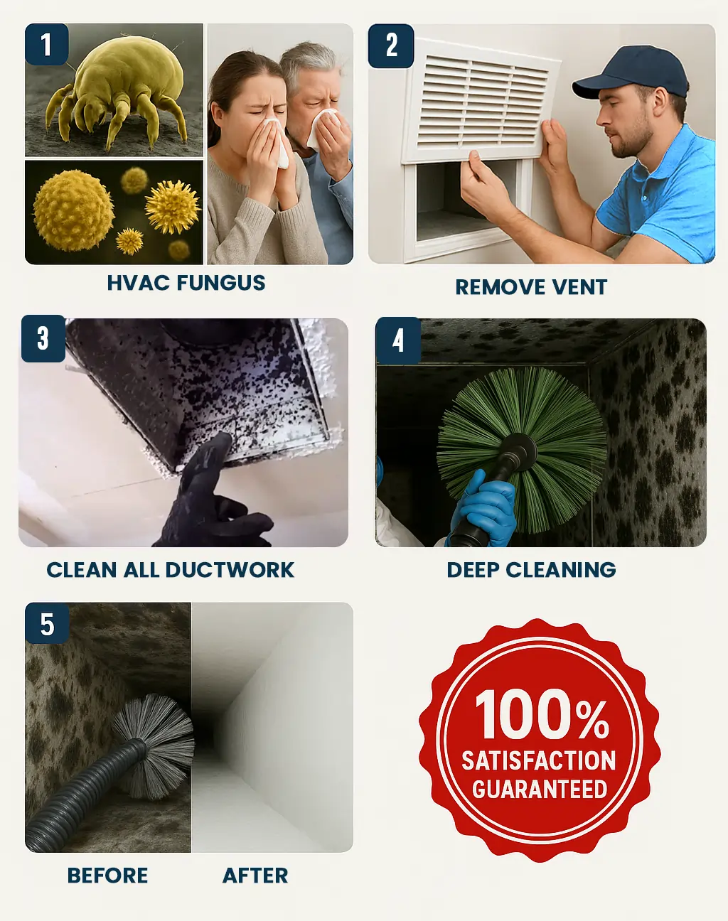 Air Duct Mold Removal Process