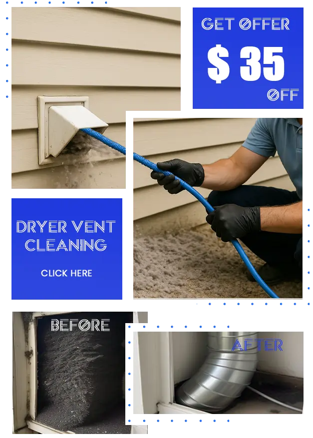 cypress dryer vent cleaning offer